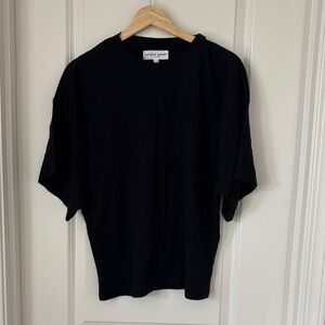 Apiece Apart Black Short Sleeve Tee